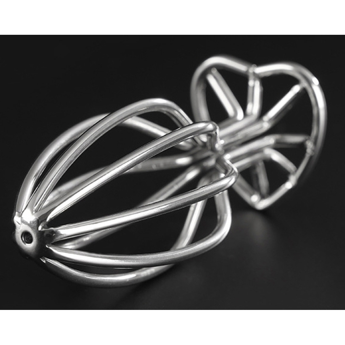 plug en metal heart line l 8 x 42cm 8