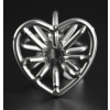 plug en metal heart line m 7 x 35cm 1