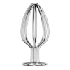plug en metal heart line m 7 x 35cm
