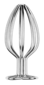 plug en metal heart line m 7 x 35cm