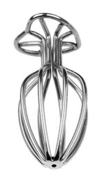 plug en metal heart line m 7 x 35cm 2