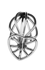 plug en metal heart line m 7 x 35cm 3