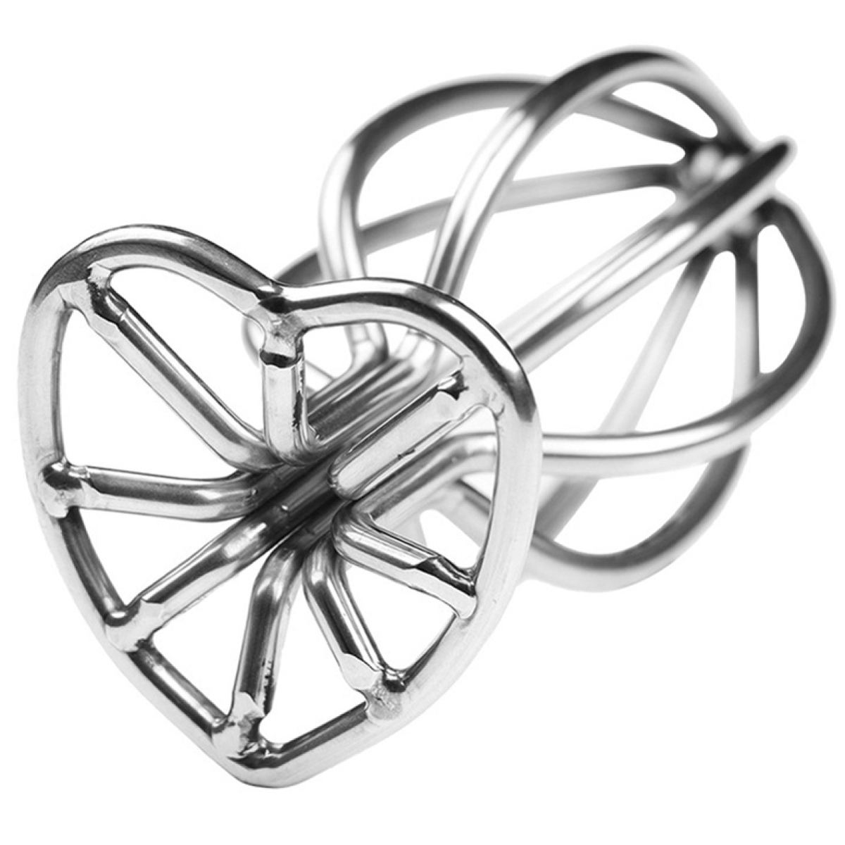 plug en metal heart line m 7 x 35cm 4