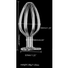 plug en metal heart line m 7 x 35cm 6