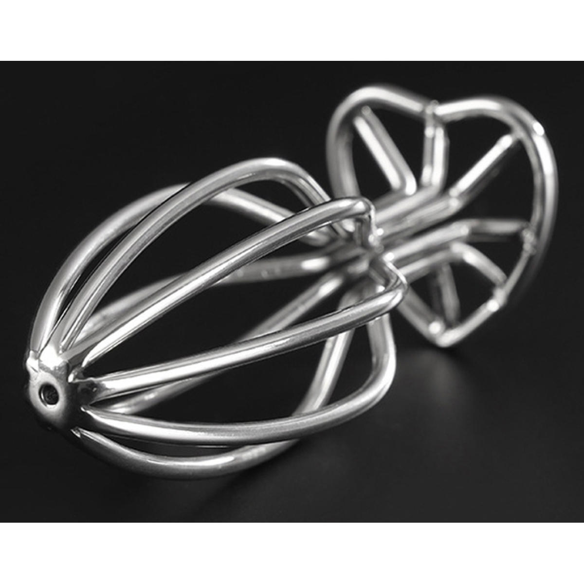 plug en metal heart line m 7 x 35cm 7