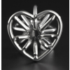plug en metal heart line s 55 x 29cm 1