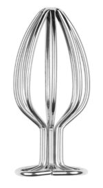 plug en metal heart line s 55 x 29cm