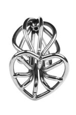 plug en metal heart line s 55 x 29cm 3