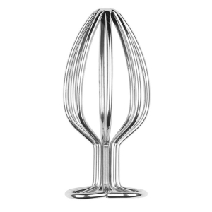 plug en metal heart line s 55 x 29cm