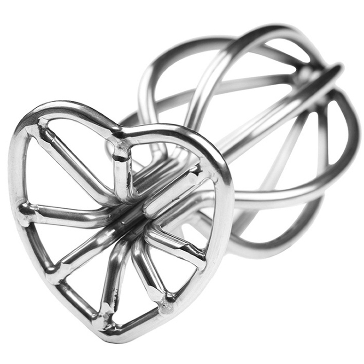 plug en metal heart line s 55 x 29cm 4