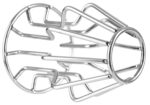 plug en metal hollow flat l 11 x 84cm 1