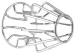 plug en metal hollow flat m 10 x 78cm 1