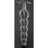 plug en metal hollow out 16 x 4cm