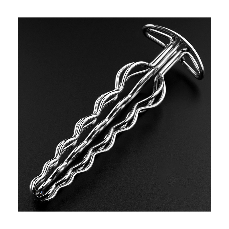 plug en metal hollow out 16 x 4cm 2