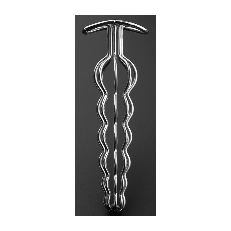 plug en metal hollow out 16 x 4cm
