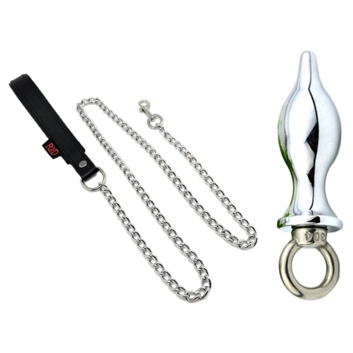 plug en metal pioneer avec laisse 72 x 26cm