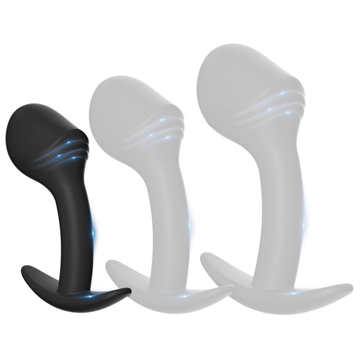 plug en silicone easy prostate s 8 x 33cm