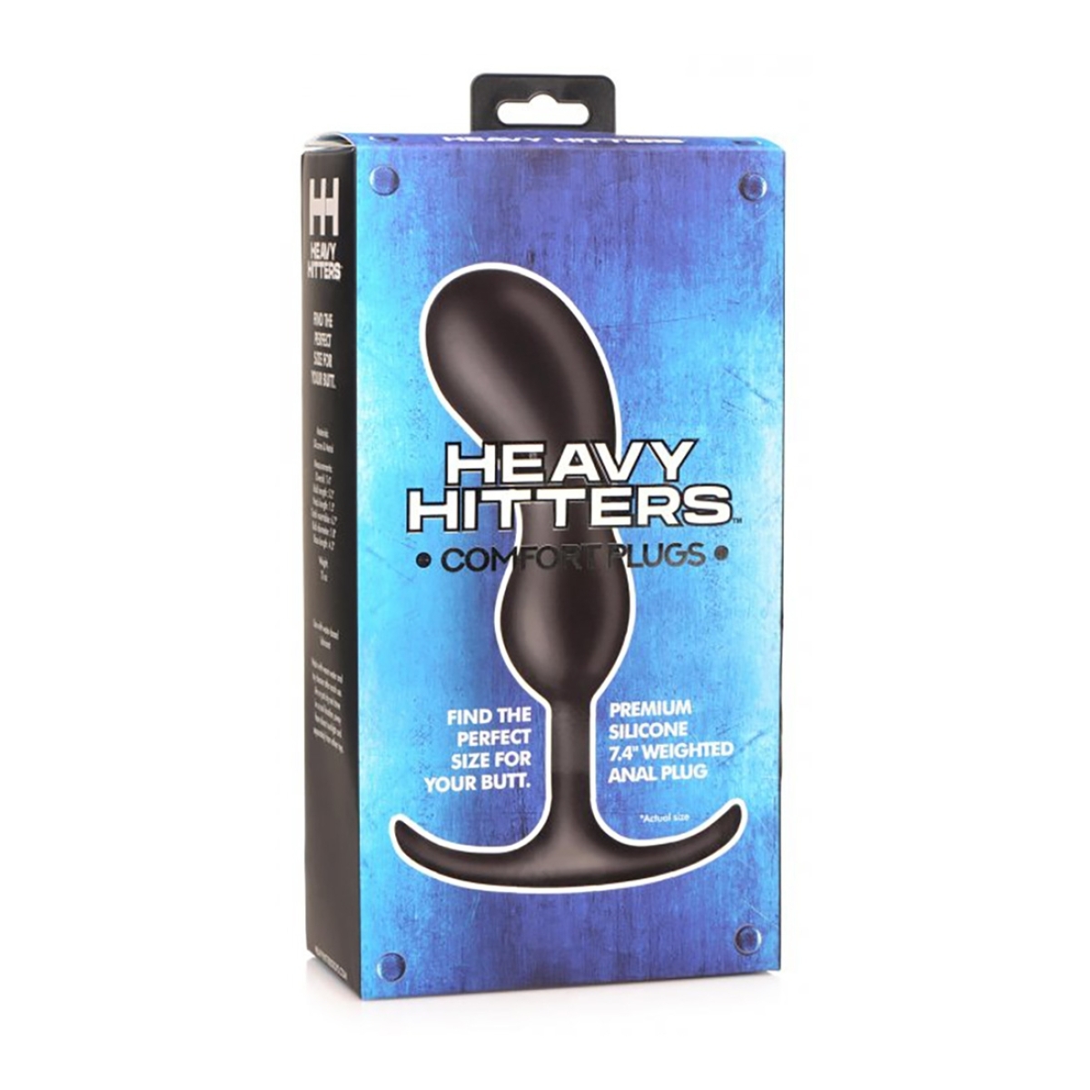 plug en silicone hitters duo l 17 x 46cm poids 340g 1