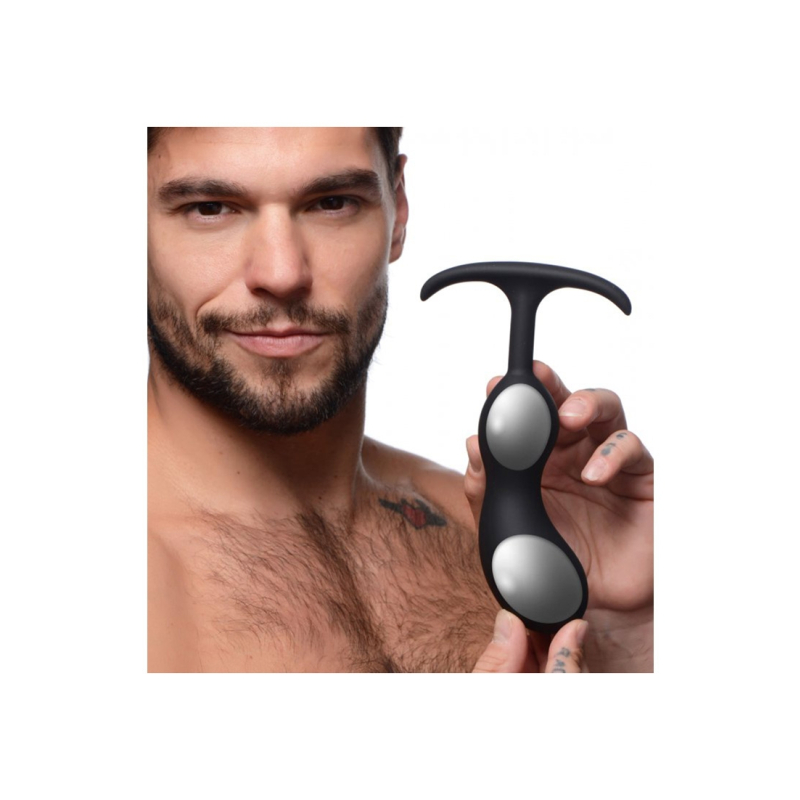 plug en silicone hitters duo l 17 x 46cm poids 340g 2