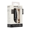 plug en silicone slim butt 75 x 2cm noir 1
