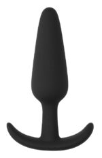 plug en silicone slim butt 75 x 2cm noir
