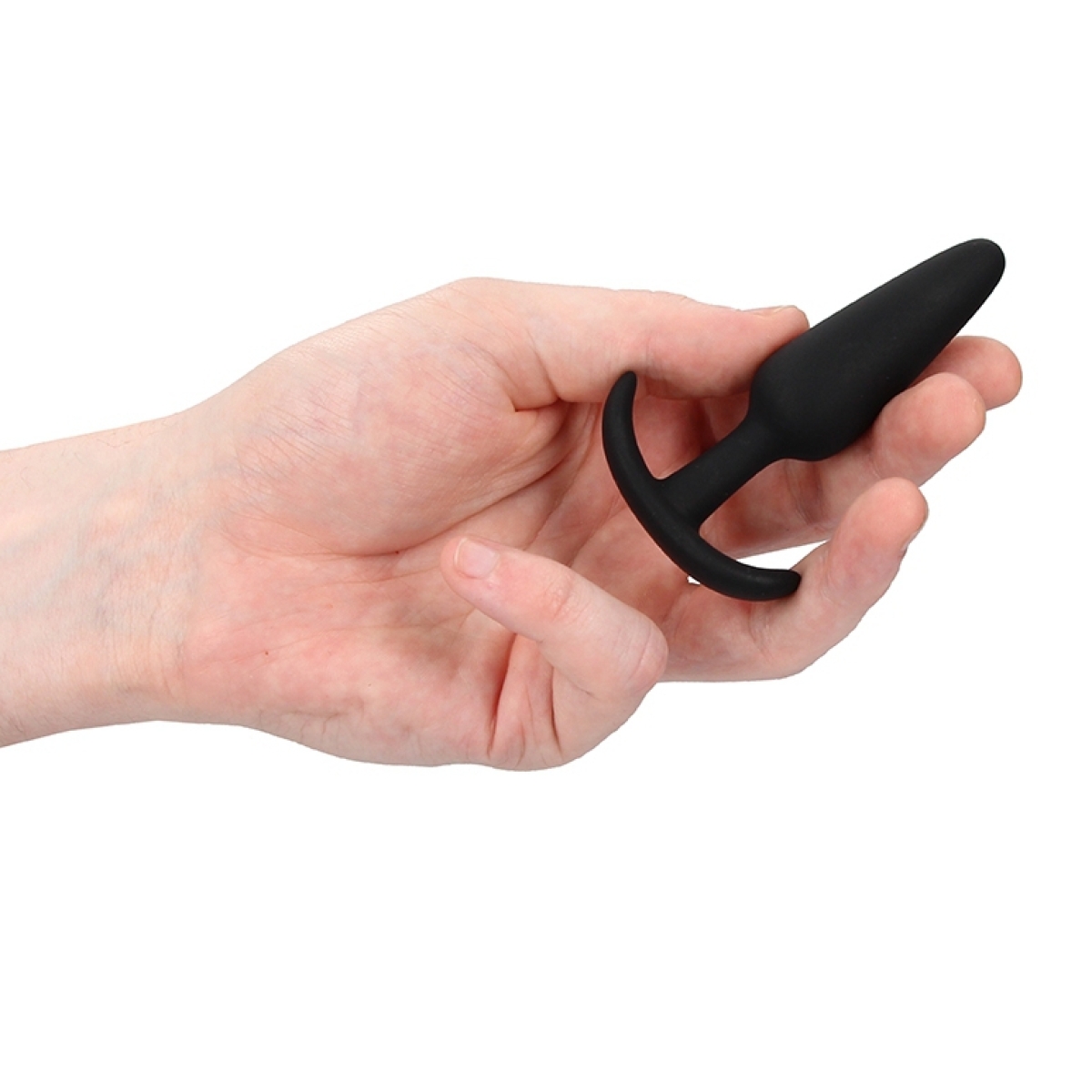plug en silicone slim butt 75 x 2cm noir 4