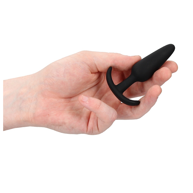plug en silicone slim butt 75 x 2cm noir 4