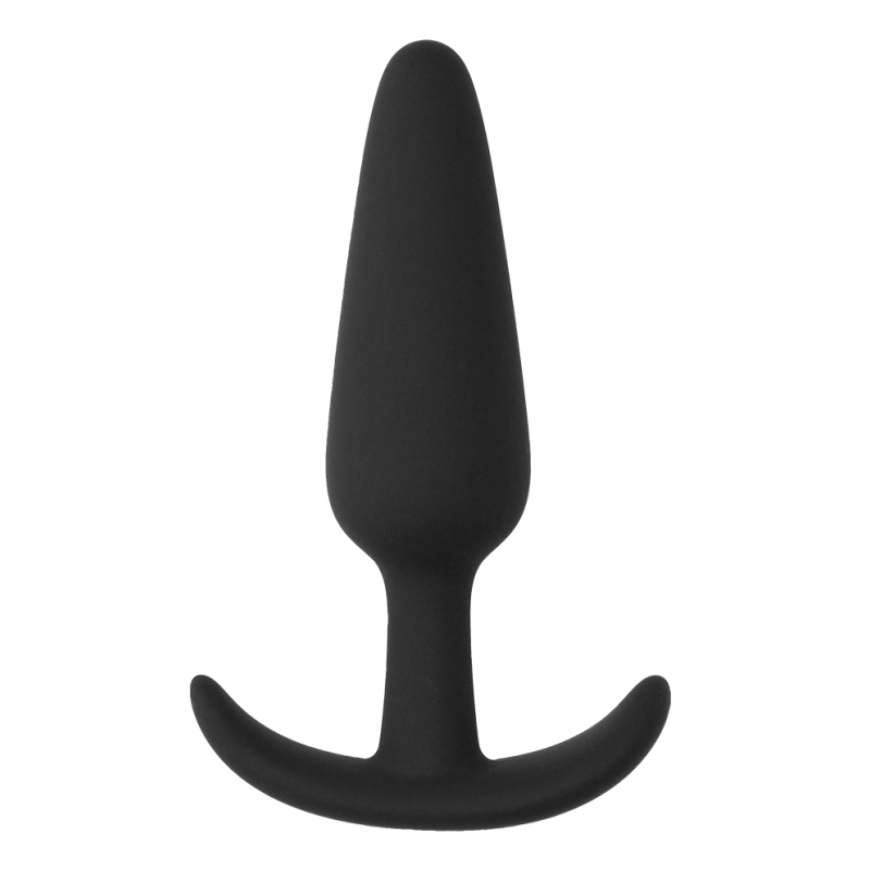 plug en silicone slim butt 75 x 2cm noir