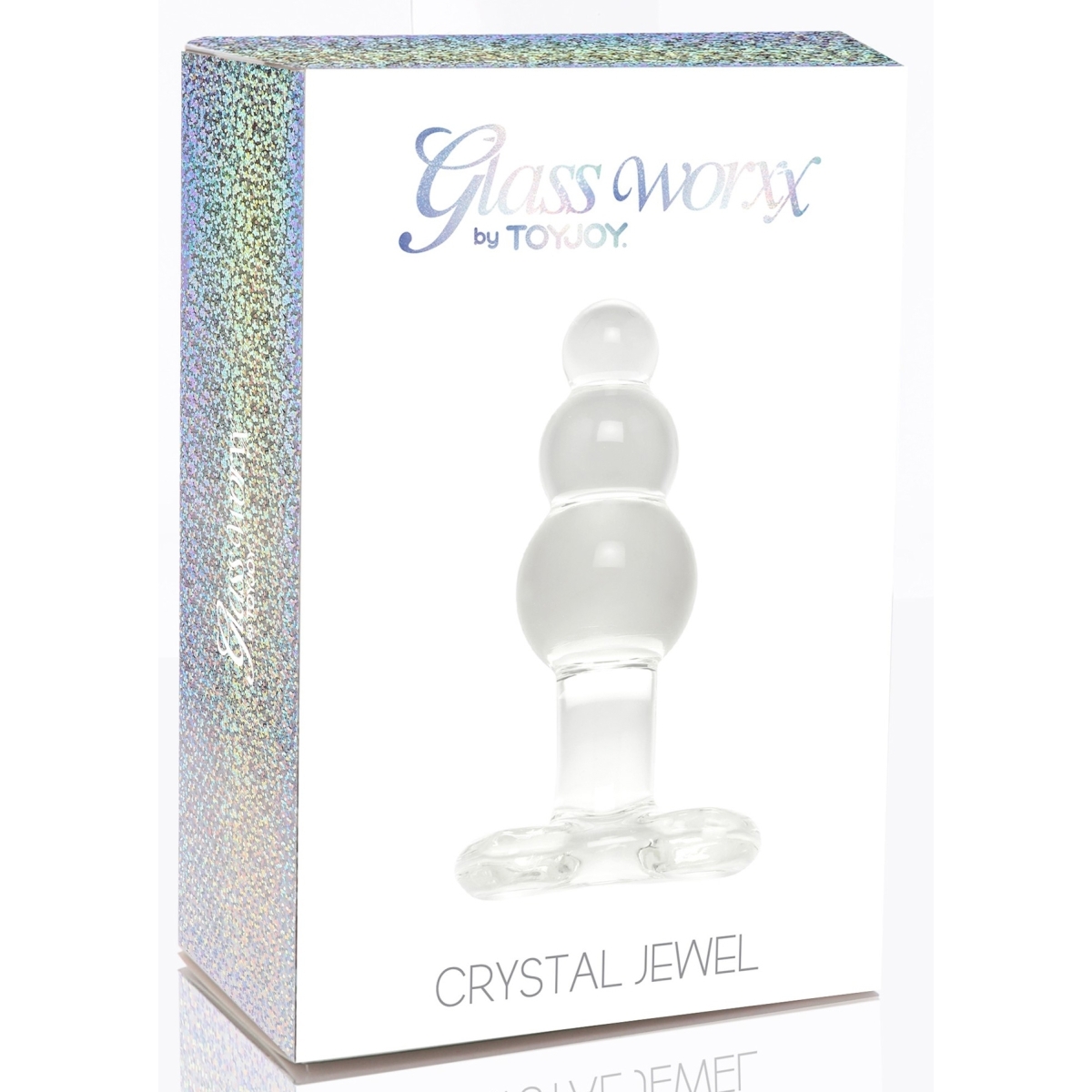 plug en verre crystal jewel 95 x 35cm 1