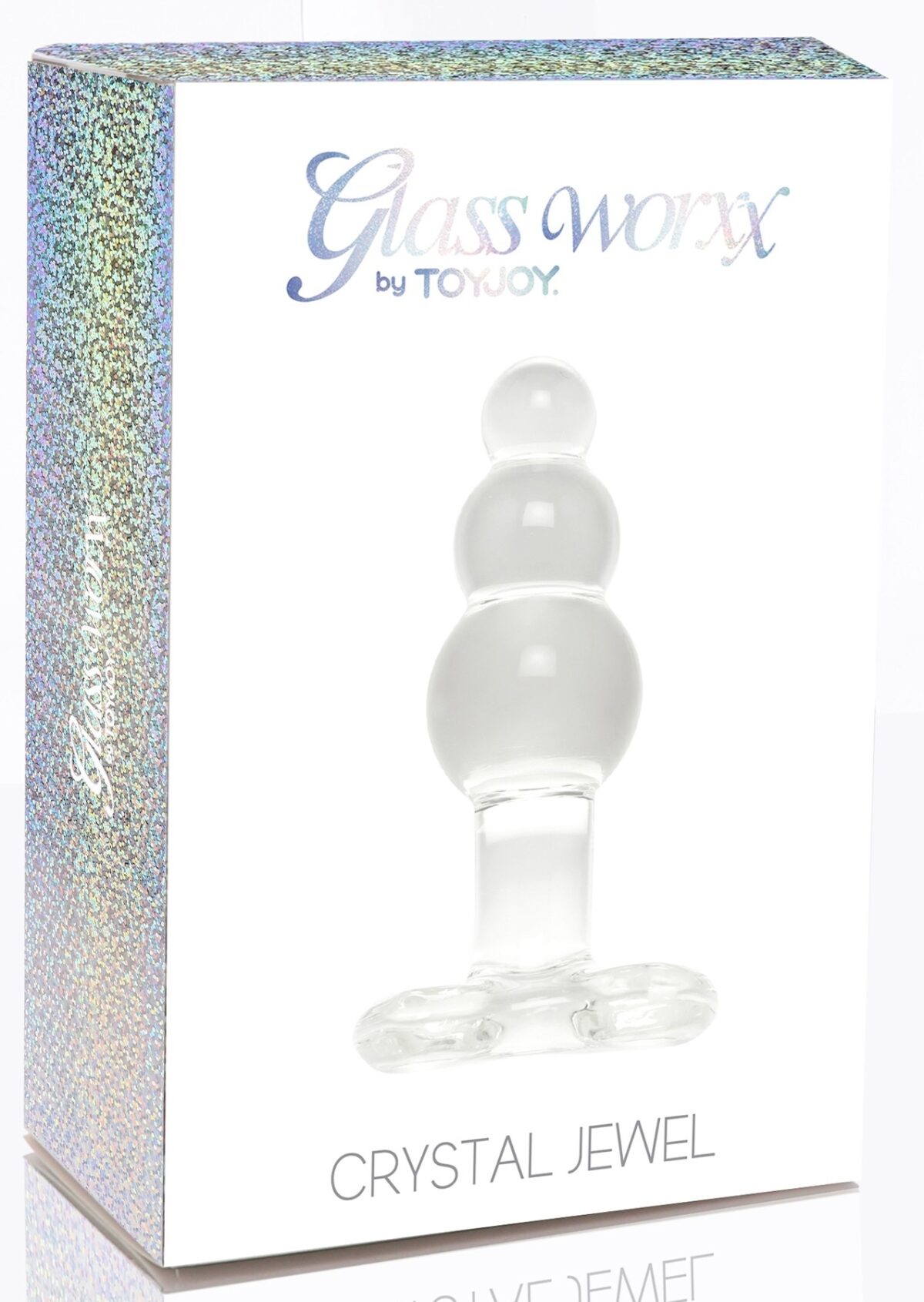 plug en verre crystal jewel 95 x 35cm 1