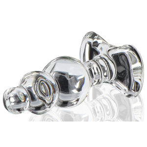 plug en verre crystal jewel 95 x 35cm