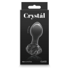 plug en verre crystal rose 7 x 32cm noir 1