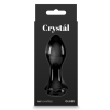 plug en verre crystal rose 7 x 32cm noir 3