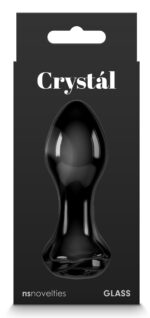 plug en verre crystal rose 7 x 32cm noir 3