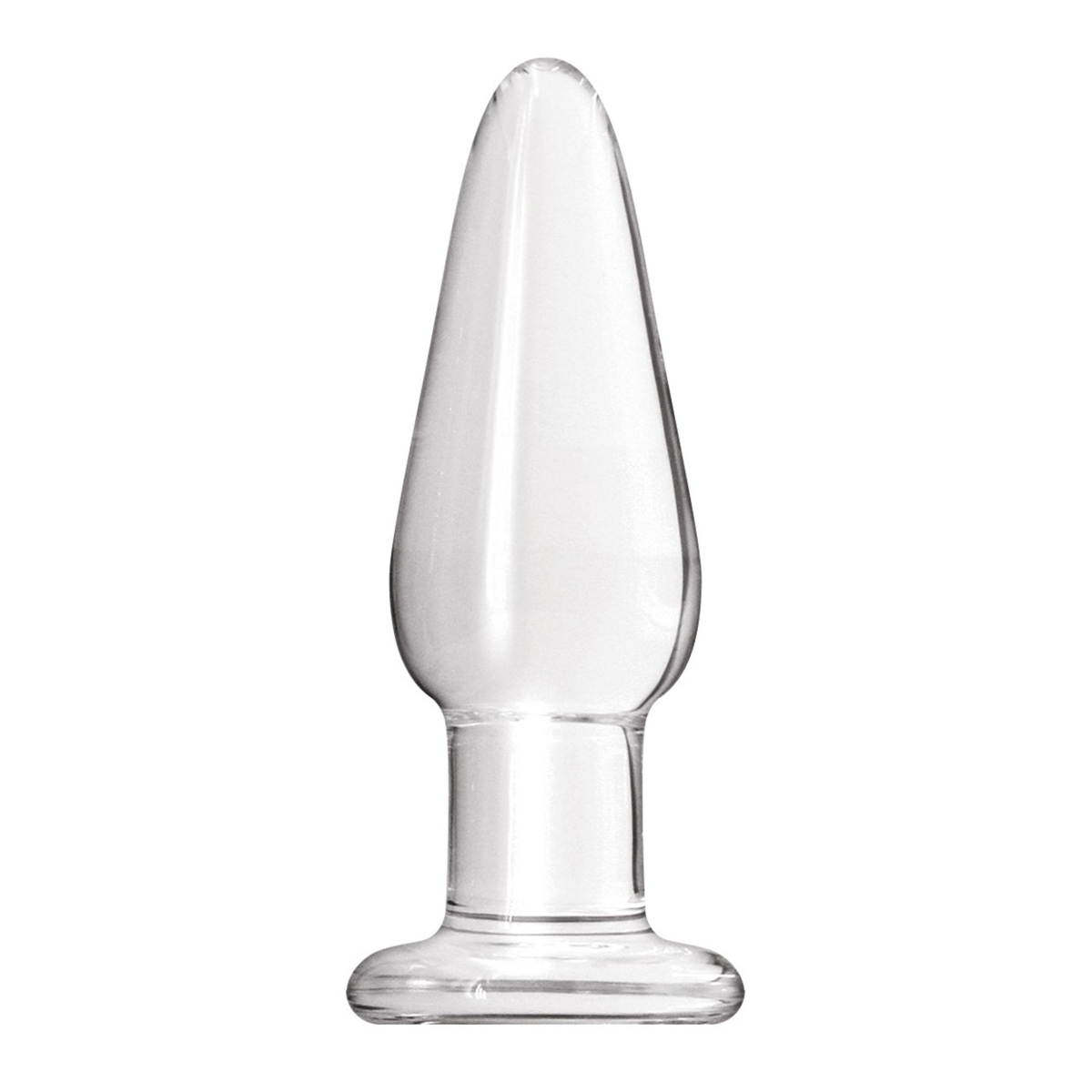 plug en verre crystal tapered m 85 x 29cm