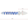 plug en verre double scepter 202 x 3cm 4