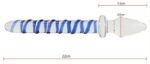 plug en verre double scepter 202 x 3cm 4