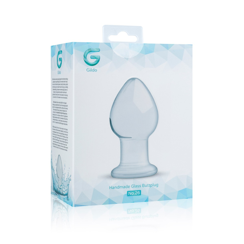 plug en verre n 26 9 x 43 cm 1