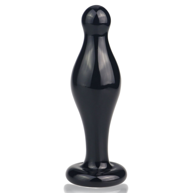 plug en verre pawlo 95 x 33cm noir
