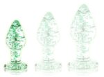plug en verre phosphorescent butt glow s 6 x 27cm