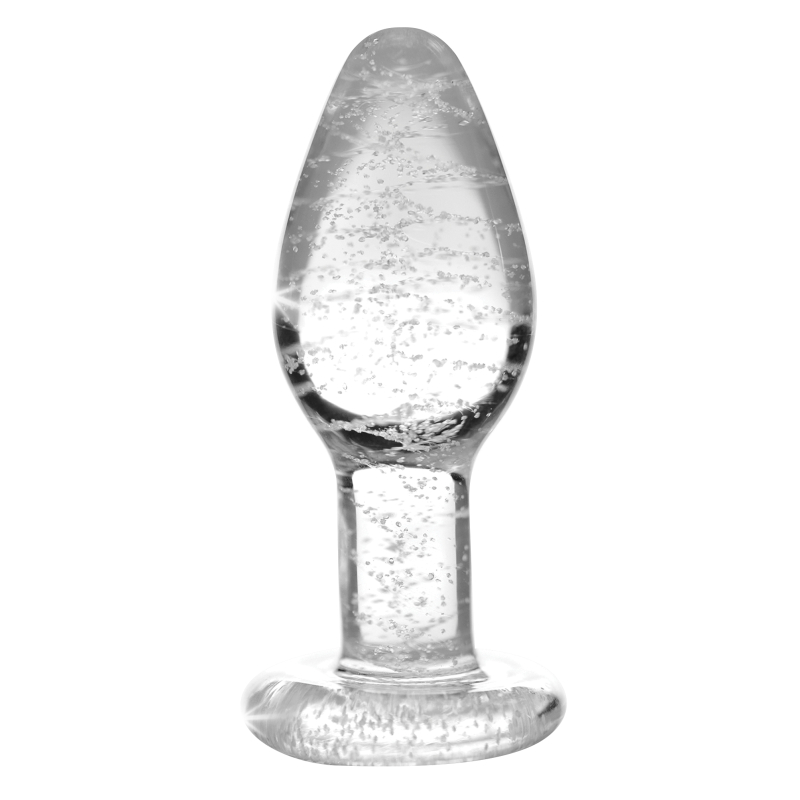 plug en verre phosphorescent glow s 7 x 28cm 2