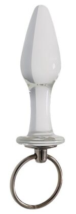 plug en verre pointy glass 10 x 3cm