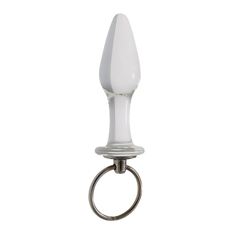 plug en verre pointy glass 10 x 3cm