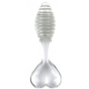 plug en verre raket 9 x 3 cm