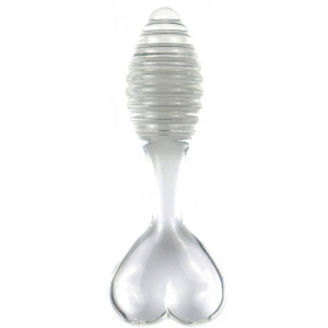 plug en verre raket 9 x 3 cm