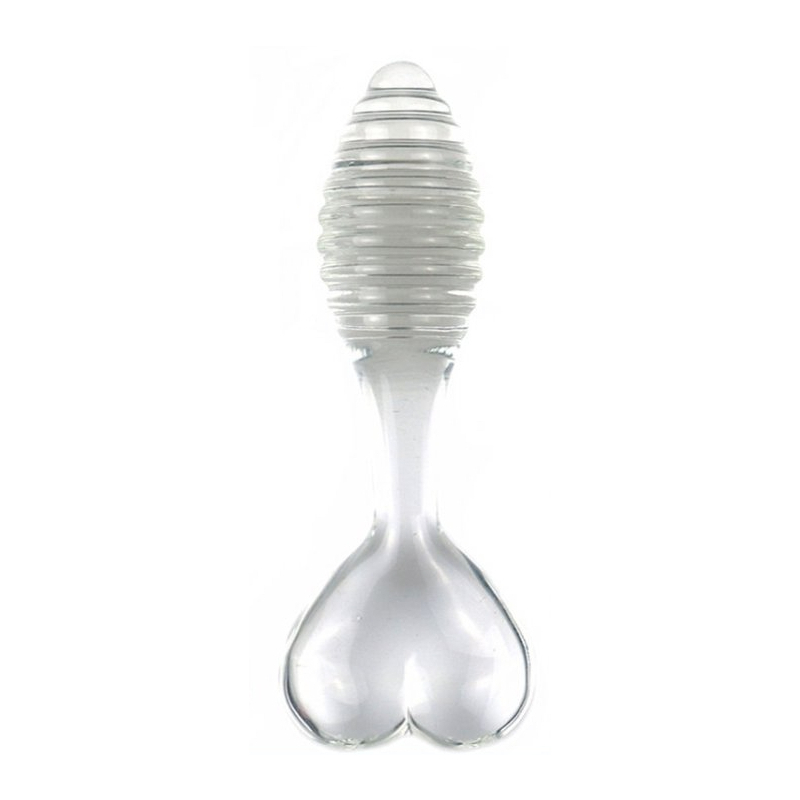 plug en verre raket 9 x 3 cm