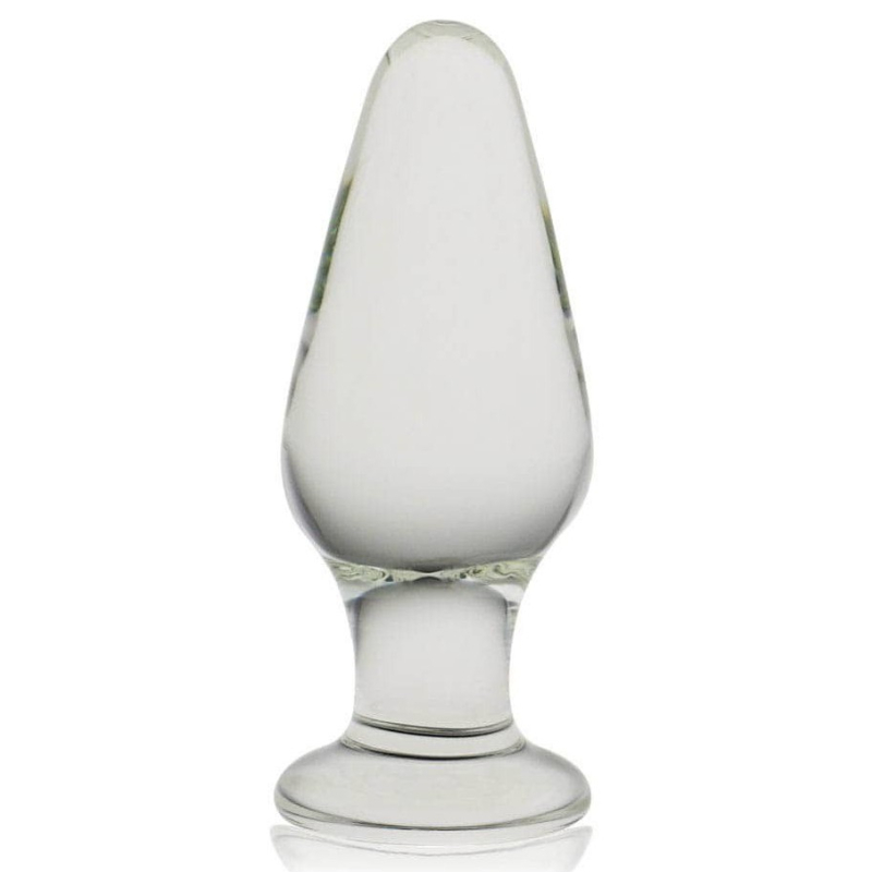 plug en verre romance transparent 95 x 38cm