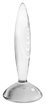 plug en verre sparkling crystal 16 x 35cm transparent 3 scaled