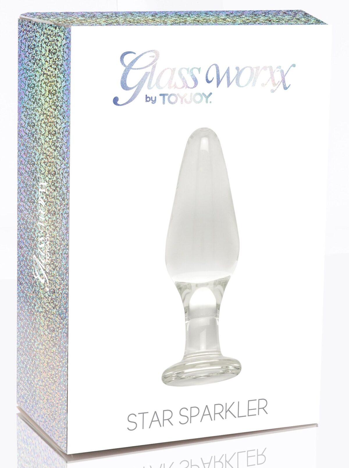 plug en verre star sparkler 11 x 35cm 1