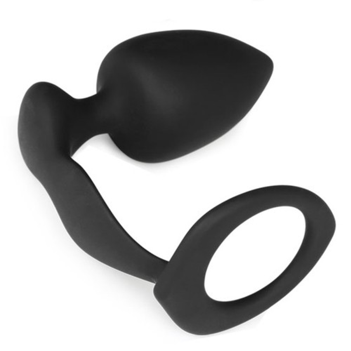 plug et cockring silicone 8cm 1